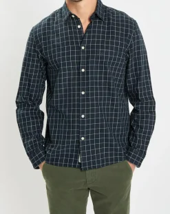 Chemise manches longues Crx Rf Poche bleu marine-Marc O'Polo New