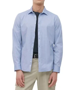 Homme Marc O'Polo Chemises^Chemise manches longues Oxford Cot Slim Fit bleu ciel