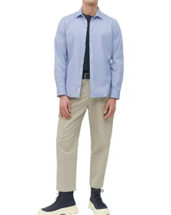 Homme Marc O'Polo Chemises^Chemise manches longues Oxford Cot Slim Fit bleu ciel