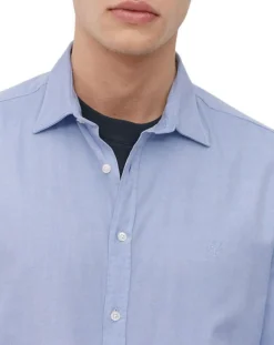 Homme Marc O'Polo Chemises^Chemise manches longues Oxford Cot Slim Fit bleu ciel
