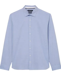 Homme Marc O'Polo Chemises^Chemise manches longues Oxford Cot Slim Fit bleu ciel