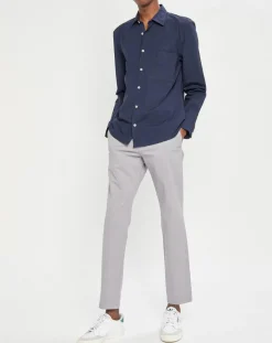 Homme Marc O'Polo Chemises^Chemise manches longues Poplin Sf Poche bleu marine