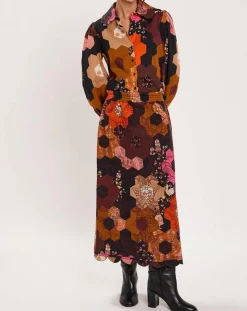 Femme Manoush Chemises^Chemise Médiéval Patchwork imprimée multicolore