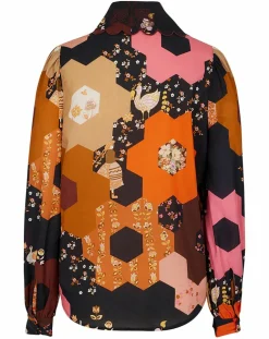Femme Manoush Chemises^Chemise Médiéval Patchwork imprimée multicolore