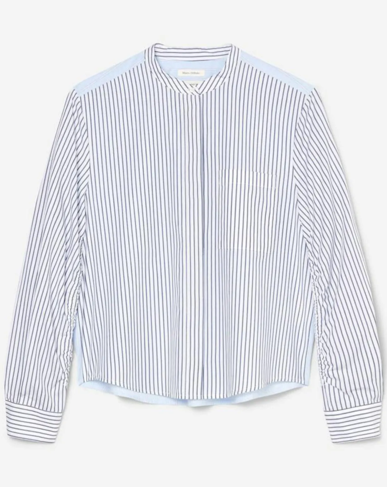Femme Marc O'Polo Chemises^Chemise multi rayures blanc/bleu