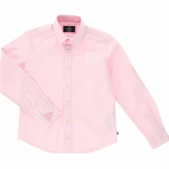Chemise Number en Coton logo brodé rose-Hackett London Best