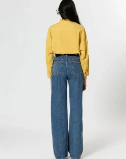 Chemise Olivia jaune-The Korner Best