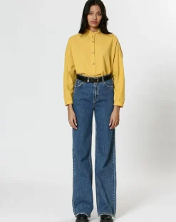 Chemise Olivia jaune-The Korner Best