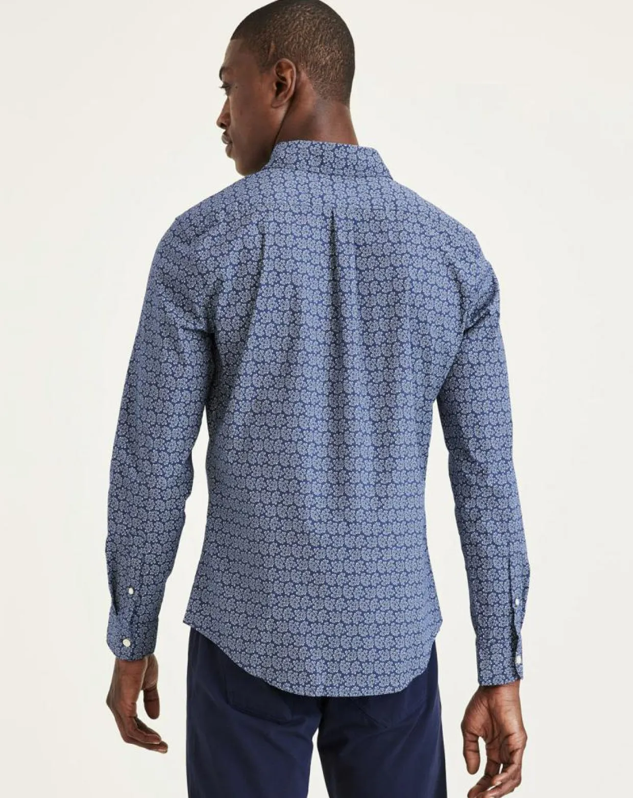 Chemise Original Slim bleu foncé-Dockers Best