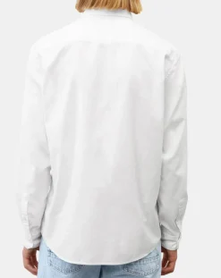 Chemise oxford Regular Fit 100% Coton Bio blanche-Marc O'Polo Clearance