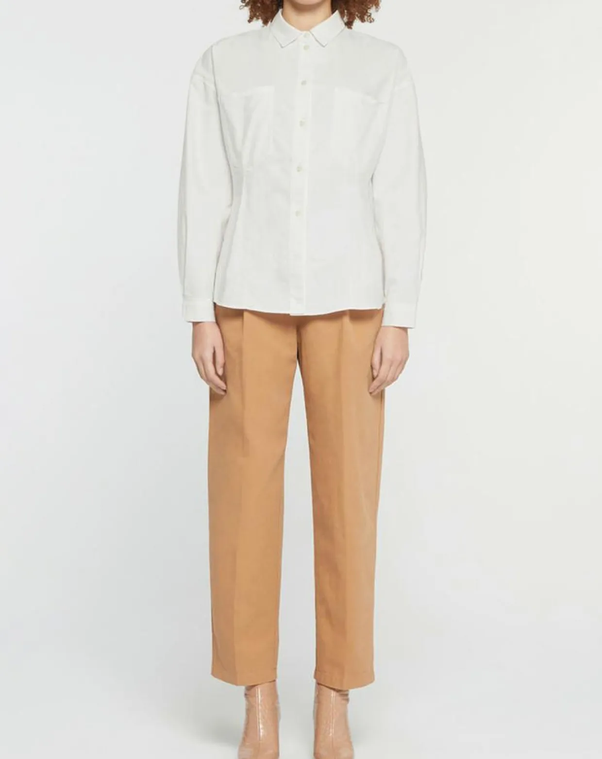 Chemise Oxford Avvitata écrue-Forte forte