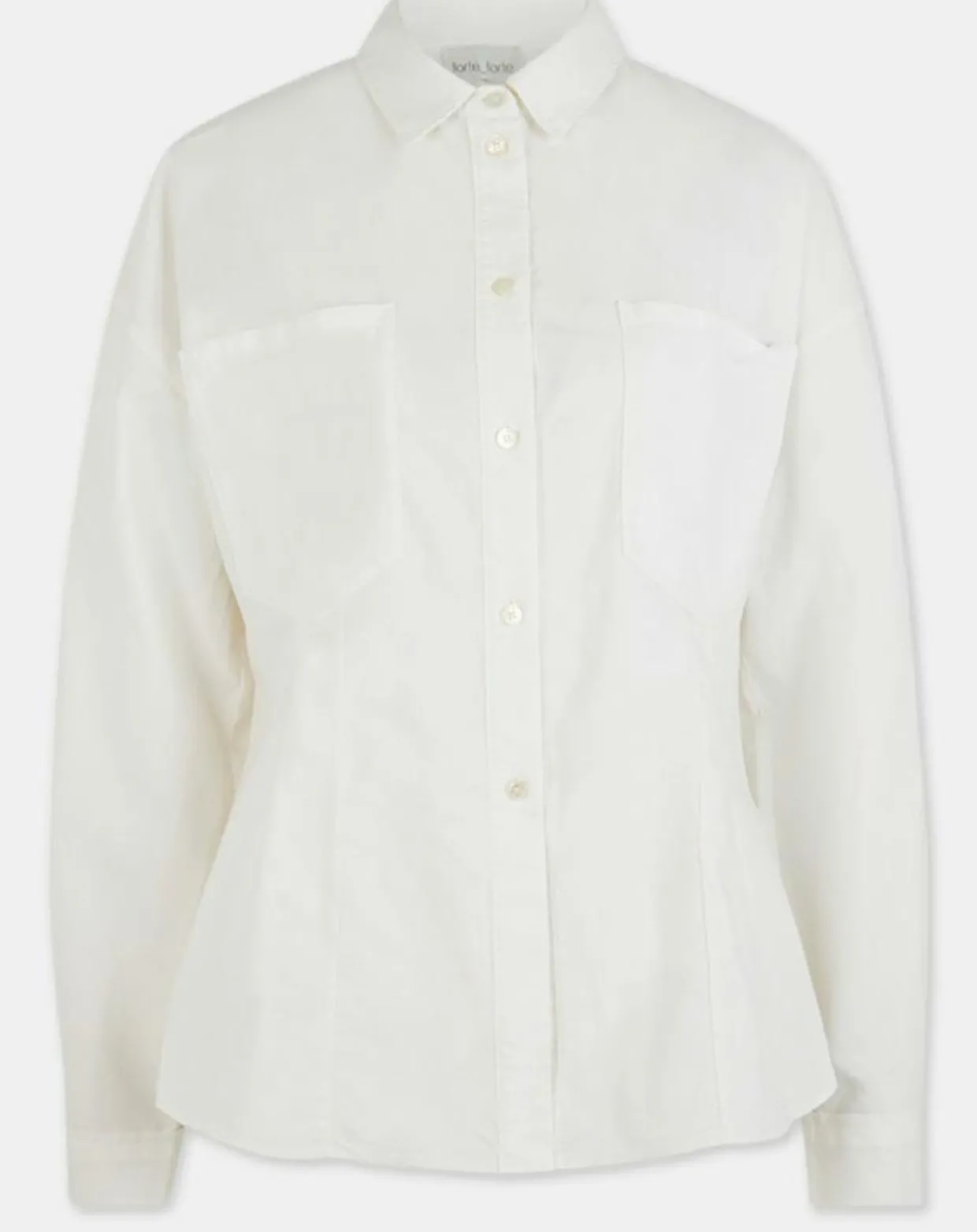 Chemise Oxford Avvitata écrue-Forte forte
