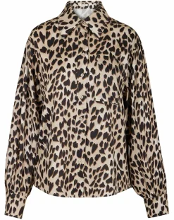 Femme Manoush Chemises^Chemise Panthère Coeur léopard