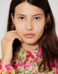 Femme Manoush Chemises^Chemise Patchwork rose