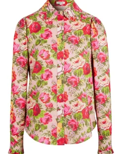 Femme Manoush Chemises^Chemise Patchwork rose