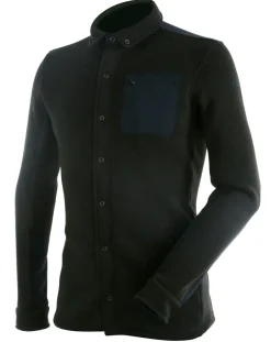 Chemise Première couche Polartec Cevennes noir/bleu marine-Degré 7 Best