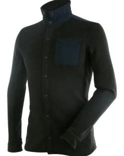 Chemise Première couche Polartec Cevennes noir/bleu marine-Degré 7 Best