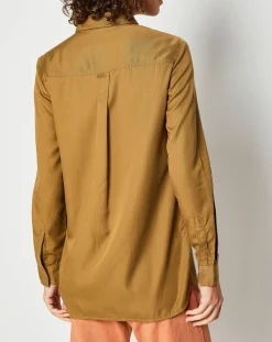 Chemise Qamp kaki-Swildens Sale