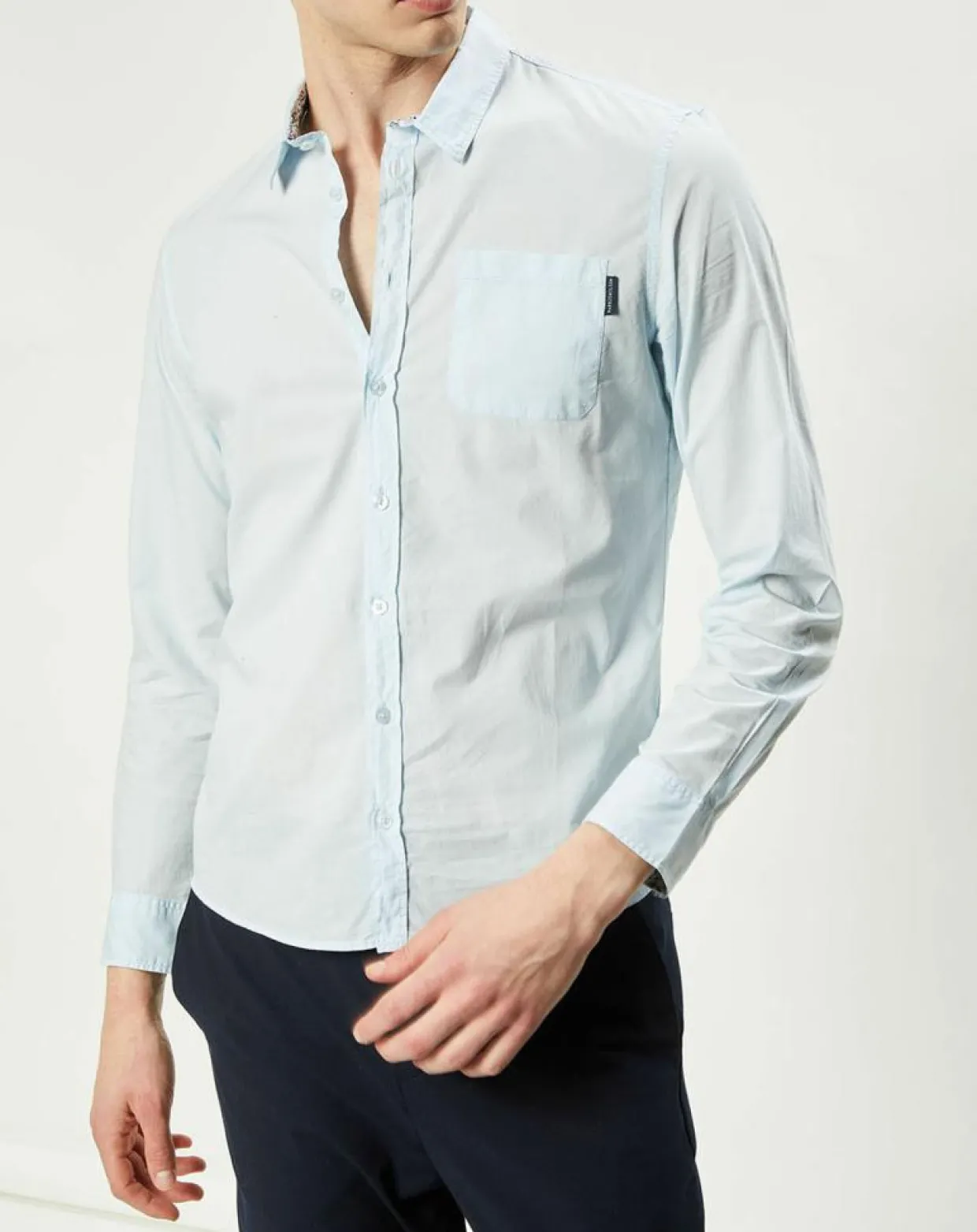 Homme Harris Wilson Chemises^Chemise regular Earl ciel
