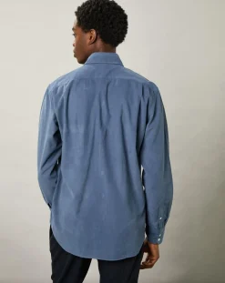 Chemise regular en Velours Milleraies Paul Pat raf-Hartford Outlet