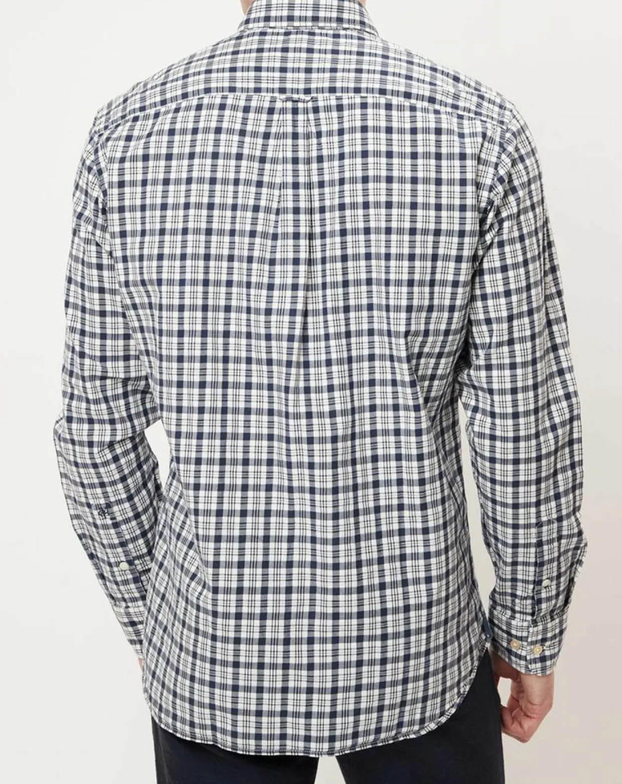 Chemise regular fit à carreaux blanc/bleu-Marc O'Polo Sale