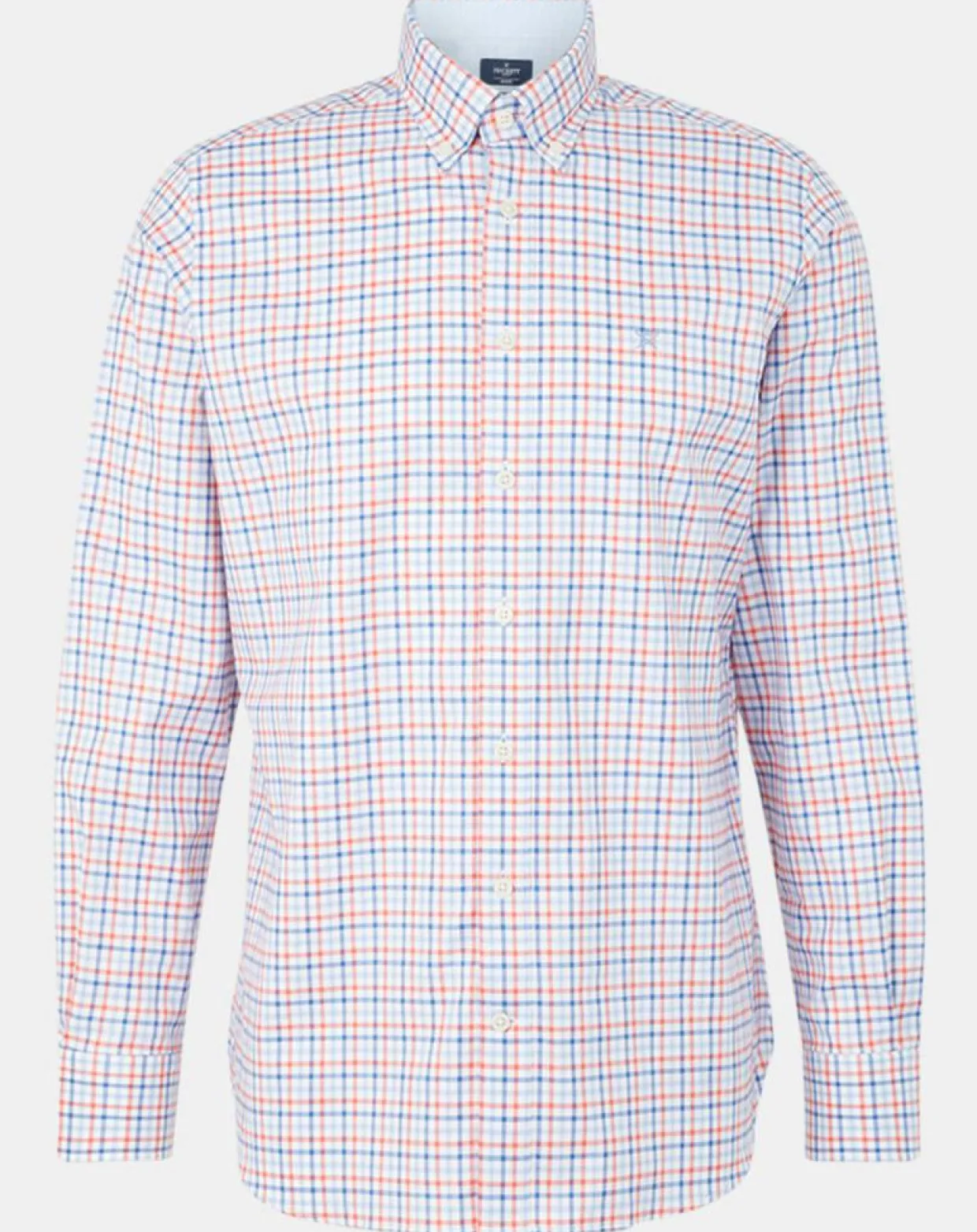 Chemise Regular Fit à carreaux corail-Hackett London New