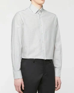 Homme Hackett London Chemises^Chemise Regular Fit à carreaux beige/blanc