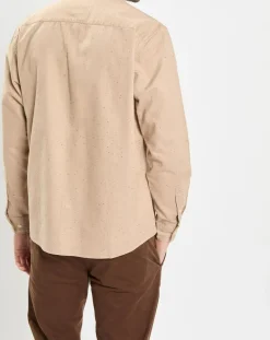 Chemise Regular Fit chinée beige-Marc O'Polo Outlet