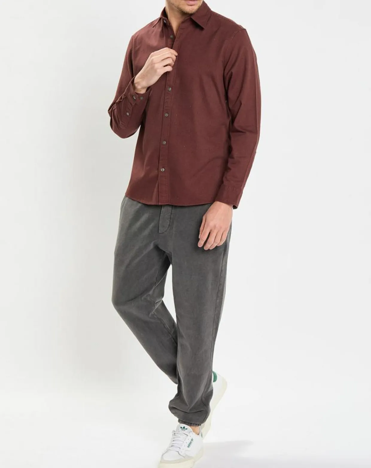 Homme Marc O'Polo Chemises^Chemise Regular Fit chinée bordeaux