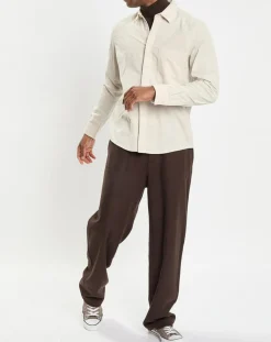 Chemise Regular Fit en Velours milleraies écrue-Marc O'Polo Best