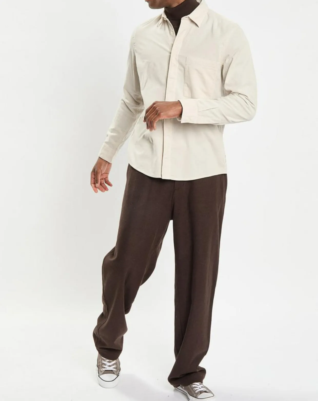 Chemise Regular Fit en Velours milleraies écrue-Marc O'Polo Best