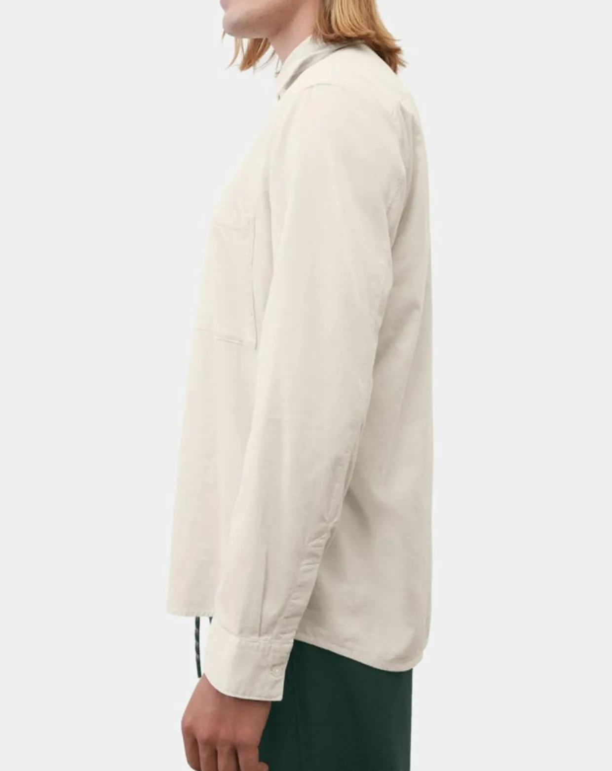 Chemise Regular Fit en Velours milleraies écrue-Marc O'Polo Best