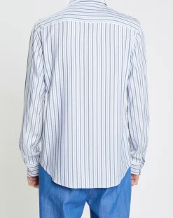 Homme Scotch & Soda Chemises^Chemise Regular Fit Fantaisie blanc/bleu