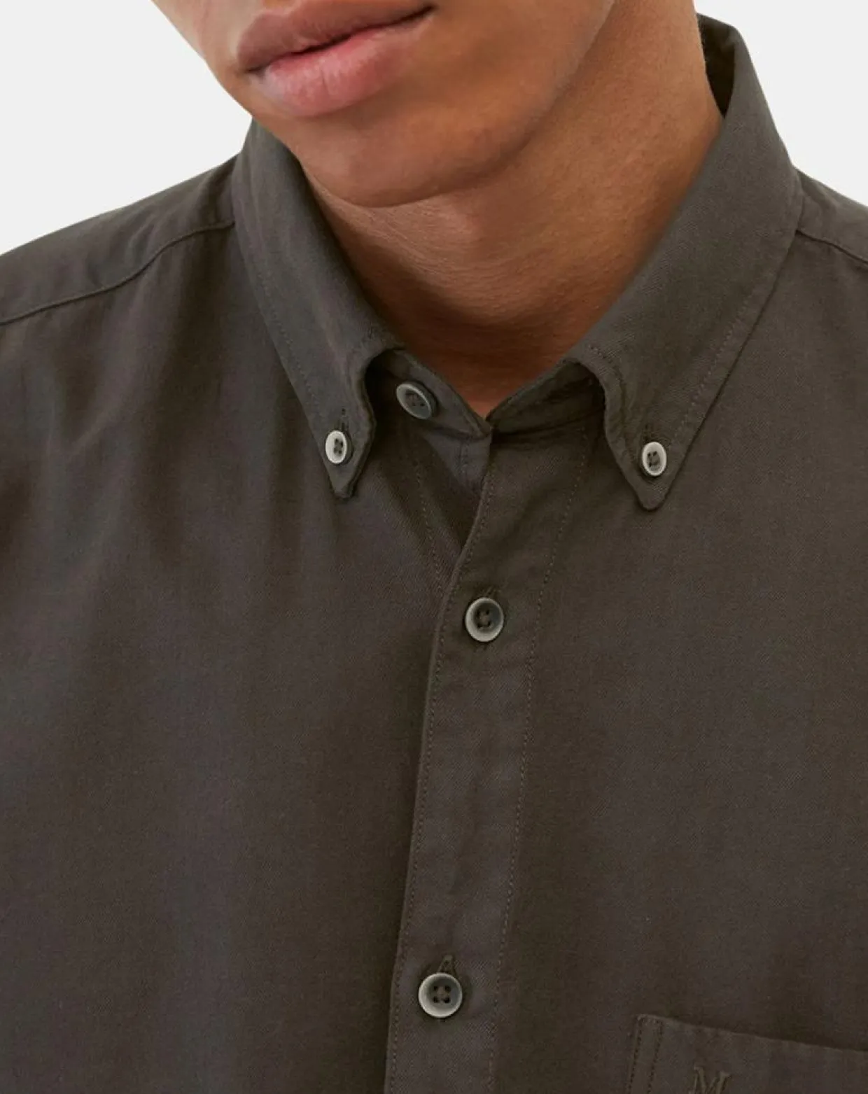 Homme Marc O'Polo Chemises^Chemise Regular Fit marron foncé