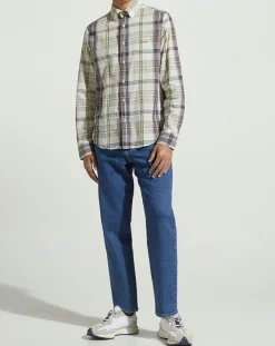 Chemise Regular Fit Nautik à carreaux multicolore-Gant Hot