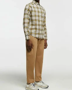 Chemise Regular Fit Tartan jaune/multicolore-Gant Clearance