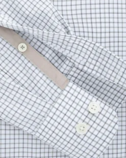 Chemise Regular Fit vichy tricolore blanc/kaki-Hackett London Hot