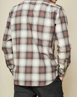 Homme Hartford Chemises^Chemise Regular Pocket carreaux beige/marron
