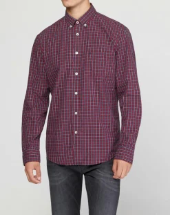 Chemise regular Pocket carreaux rouge/bleu/blanc-Marc O'Polo Best