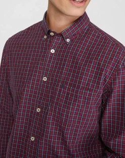 Chemise regular Pocket carreaux rouge/bleu/blanc-Marc O'Polo Best