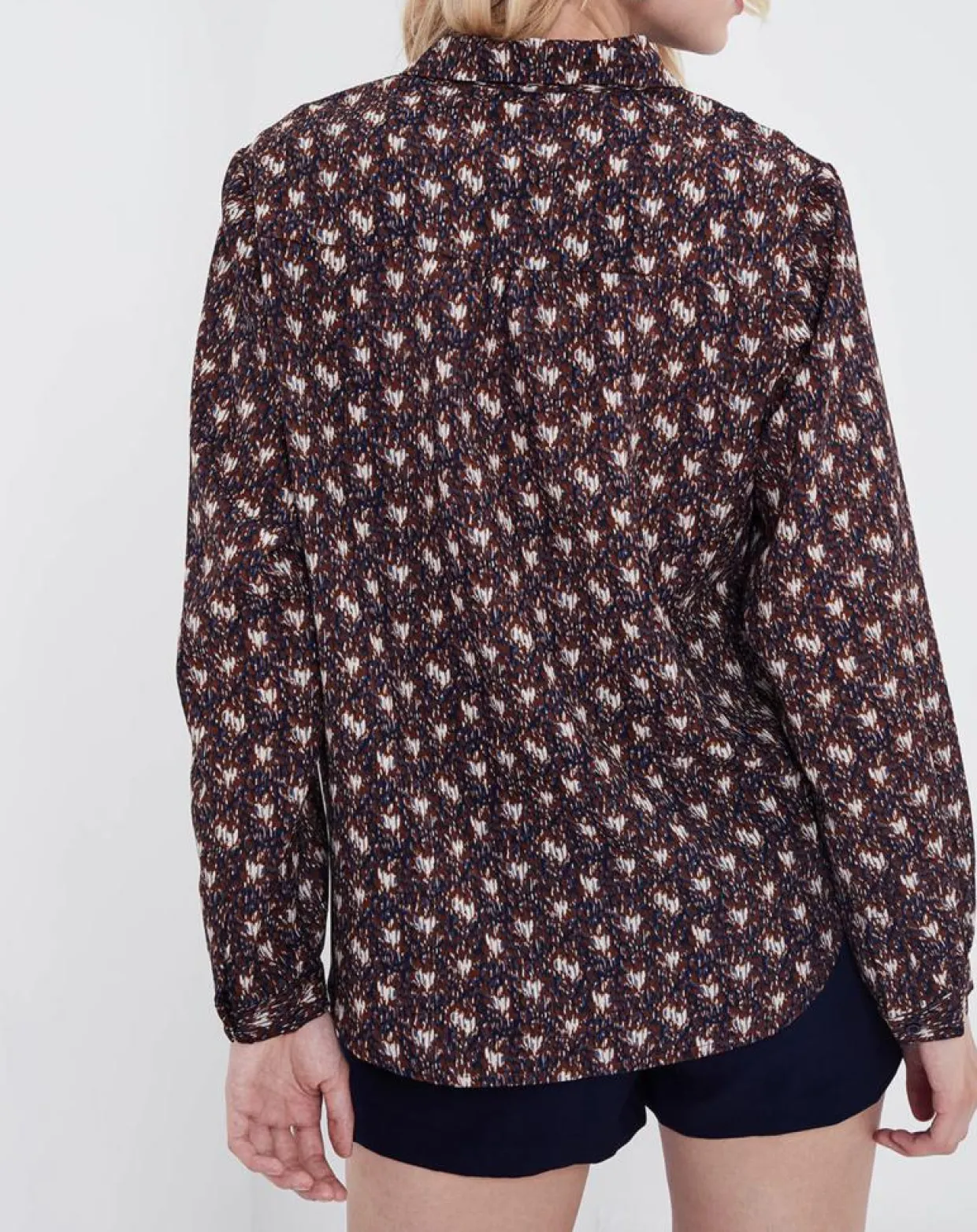 Chemise Rhubarbe imprimée coffee-See u Soon Outlet