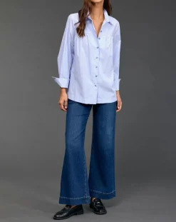 Femme Lauren Vidal Chemises^Chemise Risa ciel