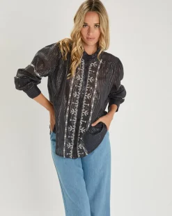 Femme An'ge Chemises^Chemise Sarika noire