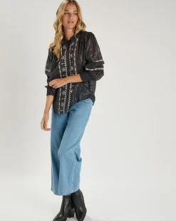 Femme An'ge Chemises^Chemise Sarika noire