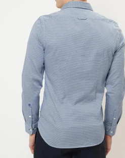 Chemise shapped fit bleue-Marc O'Polo Clearance