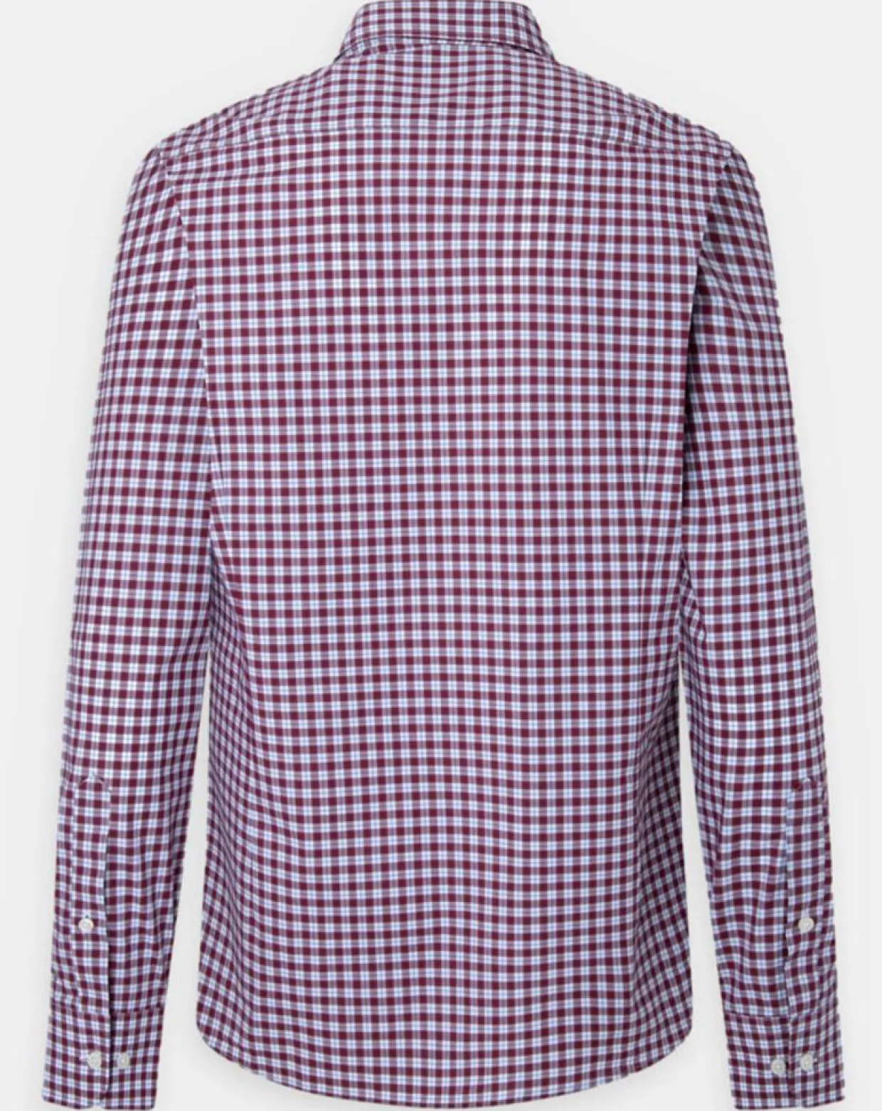 Homme Hackett London Chemises^Chemise Slim Fit à carreaux vichy rouge/blanc