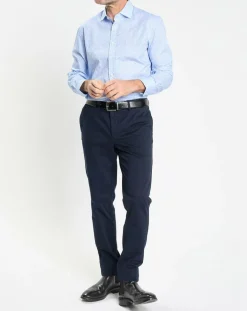 Homme Hackett London Chemises^Chemise Slim Fit à imprimé coquillage bleu ciel