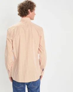 Homme Hackett London Chemises^Chemise Slim Fit à micro carreaux jaune/blanc