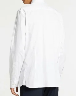 Chemise Slim Fit à pois blanche-Hackett London New
