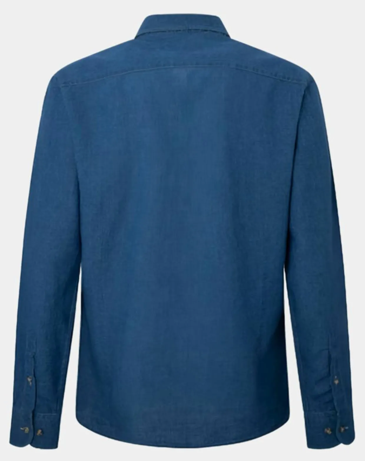 Homme Hackett London Chemises^Chemise Slim Fit en Lin & Coton Saharien bleu moyen